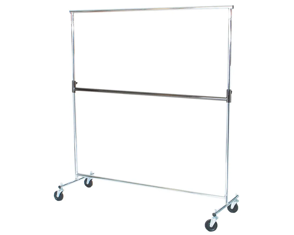 Add-on Crossbar For 5' Rolling Wardrobe Rack (Weekly Rental)